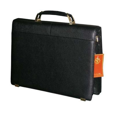Кожаный портфель мужской SB1995, Черный