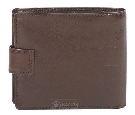Надміцний чоловічий шкіряний гаманець WITTCHEN 10-1-125-4, Коричневий