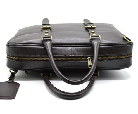 Ділова сумка з ручками TARWA, TC-4764-4lx темно-коричнева Коричневий