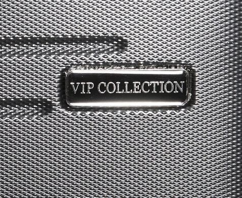 Валіза середня на 4-х колесах Vip Collection Las Vegas 24 Сіра LV.24.grey
