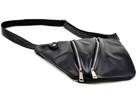 Мужская сумка через плечо GA-6402-4lx черная бренд TARWA Черный