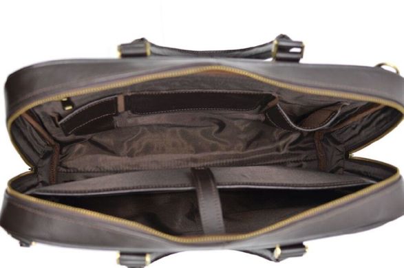 Ділова сумка з ручками TARWA, TC-4764-4lx темно-коричнева Коричневий