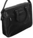 Мужская кожаная сумка, портфель для ноутбука 14 дюймов Always Wild черная