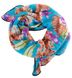 Яркий крепдешиновый женский шарф ETERNO ES0107-5-5, Голубой