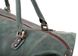 Чудова сумка для поїздок з вінтажній шкіри зеленого кольору SHVIGEL 10095