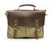 Мужская сумка из парусины с кожаными вставками RC-3960-4lx бренда TARWA Коричневый