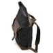 Ролл-ап рюкзак из кожи и канвас TARWA RGc-5191-3md серый Коричневий
