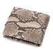 Кошелек SNAKE LEATHER 18213 из натуральной кожи питона Серый