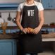 Фартук "WTF", Черный, английский