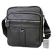 Шкіряна сумка з плечовим ременем Borsa Leather 100306-black