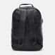 Мужской рюкзак из натуральной кожи Borsa Leather k1333-black с удобными карманами