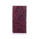 Гарний фіолетовий гаманець з натуральної шкіри з авторським художнім тисненням "Let's Go Travel"