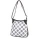 Женская сумка из качественного кожезаменителя LASKARA (ЛАСКАРА) LK-20286-black Белый