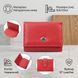 Компактне жіноче портмоне з монетницею із натуральної шкіри ST Leather 22729 Червоний