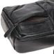 Чоловіча шкіряна сумка через плече Borsa Leather K11027-black