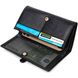 Класичний жіночий гаманець з великою кількістю відділень із натуральної шкіри Tony Bellucci 21961 Чорний
