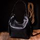 Кожаная женская сумка KARYA 20867 Черный