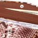 Лакированный женский кошелек с клапаном из фактурной кожи под рептилию KARYA 21117 Разноцветный