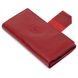 Шикарный женский кошелек в три сложения GRANDE PELLE 11564 Красный