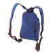 Зручна сумка для чоловіків через плече з ущільненою спинкою Vintagе 22176 Синій