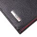 Вертикальний жіночий гаманець із натуральної шкіри KARYA 21017 Чорний