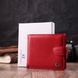 Жіночий трендовий гаманець із натуральної шкіри ST Leather 22555 Червоний