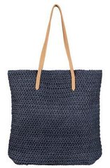 Плетена пляжна сумка сумка шоппер 2 в 1 Esmara синя