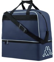 Велика дорожня спортивна сумка 75L Kappa Training XL темно-синя