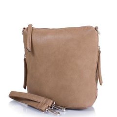 Женская сумка-планшет из качественного кожезаменителя AMELIE GALANTI (АМЕЛИ ГАЛАНТИ) A610-L-muddy Бежевый