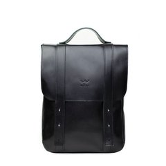 Натуральний шкіряний рюкзак  15" чорний Blanknote TW-BagBack-15-black-ksr
