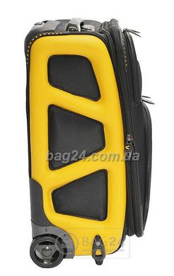 Роскошный дорожный чемодан Verus Monte Carlo Yellow 20"