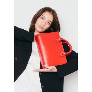 Женская кожаная сумка Fancy красная Blanknote TW-Fency-red-ksr