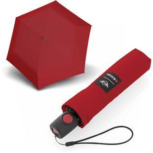 Складана автоматична парасоля Knirps MINI Duomatic Dark Chili Червоний