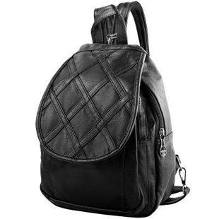 Рюкзак женский из качественного кожезаменителя VALIRIA FASHION (ВАЛИРИЯ ФЭШН) DET2507-5 Черный