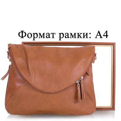 Женская сумка из качественного кожезаменителя AMELIE GALANTI (АМЕЛИ ГАЛАНТИ) A956701-brown Оранжевый