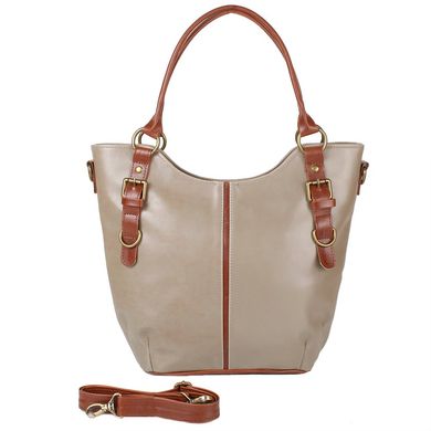 Женская сумка из качественного кожезаменителя LASKARA (ЛАСКАРА) LK10186-grey Серый