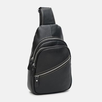 Мужской кожаный рюкзак Keizer K11908bl-black