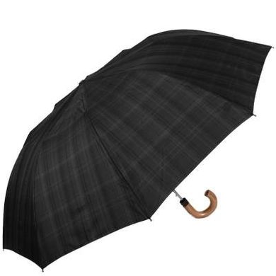Зонт мужской полуавтомат FULTON (ФУЛТОН) FULG857-Charcoal-Check Черный