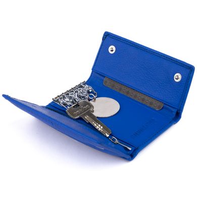Ключниця-гаманець унісекс ST Leather 19225 Синя
