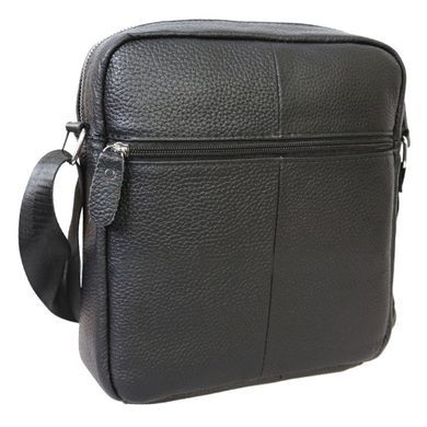 Мужская сумка с плечевым ремнем Borsa Leather 10m8215-black