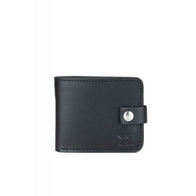 Натуральне шкіряне портмоне Mini 2.0 чорний сап'ян Blanknote TW-PM-2-black-saf
