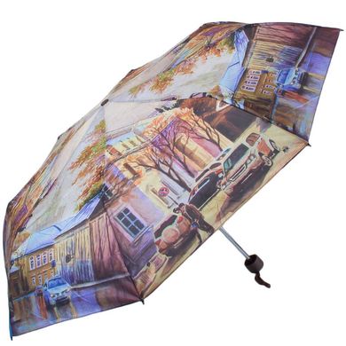 Зонт женский механический компактный облегченный MAGIC RAIN (МЭДЖИК РЕЙН) ZMR1224-3 Бежевый