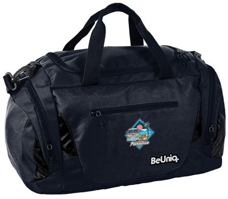 Cпортивна сумка для спортзалу, басейну 27L Paso BeUniq Paradise темно-синя