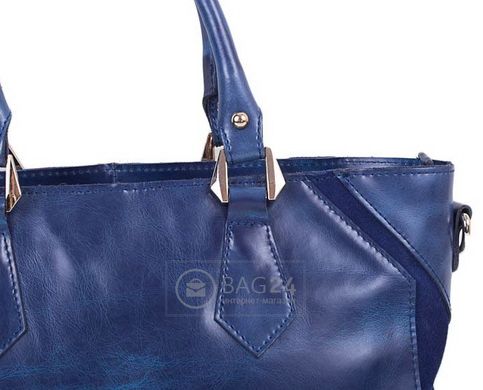 Очень красивая сумка солидных размеров ETERNO ET9400-navy, Синий