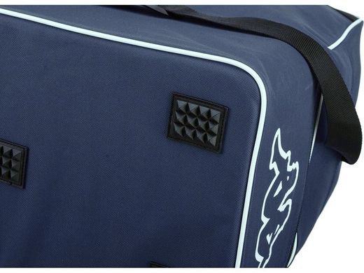 Большая дорожная спортивная сумка 75L Kappa Training XL темно-синяя