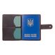 Кожаное портмоне для паспорта / ID документов HiArt PB-03S/1 Shabby Gavana Brown "Mehendi Classic"