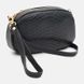 Женская кожаная сумка Keizer K19866bl-black