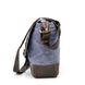 Чоловіча сумка через плече RKj-3090-4lx TARWA з текстилю Canvas і шкіри Light blue - світло-синій