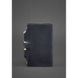 Натуральный кожаный блокнот (Софт-бук) 4.0 темно-синий Crazy Horse Blanknote BN-SB-4-nn