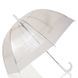 Зонт-трость женский механический HAPPY RAIN (ХЕППИ РЭЙН) U40974 Прозрачный